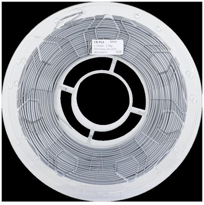 3D Filament Creality PLA 1.75mm zilver 1kg