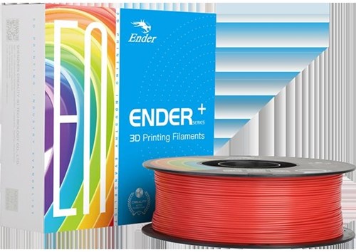 3D Filament Creality PLA+ 1.75mm rood 1kg