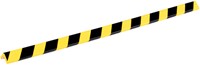 Beschermingsprofiel Durable C35 hoek 1m geel zwart-2