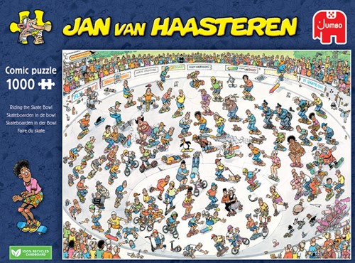 Puzzel JvH Skatebowl 1000st-3