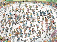 Puzzel JvH Skatebowl 1000st-1