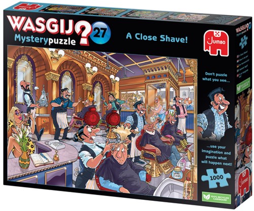 Puzzel Wasgij Mystery 27 Vlam In De Pan! 1000st-2