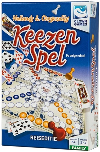 Spel Keezen Clown reiseditie