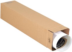 Vierkante koker IEZZY 430x120x120mm bruin