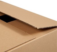 Amerikaanse vouwdoos IEZZY 220x210x110mm B-golf bruin-2