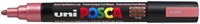 Paintmarker Uni POSCA PC5M medium metallic rood