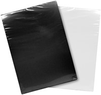 Voorblad Quantore A4 PP 300 micron zwart 100 stuks-3