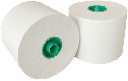Toiletpapier systeemrol 1-laags 150m wit