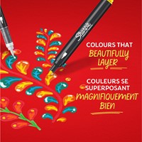Creatieve marker Sharpie assorti blister à 2 stuks-3