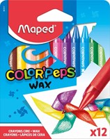 Waskrijt Maped Color'Peps Wax set á 12 kleuren