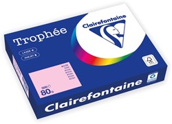 Kopieerpapier Trophée A4 80gr roze 500 vel