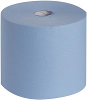 Poetsrol WypAll L10 Extra 1-laags 235mmx380m 1000 vel blauw 7472-2