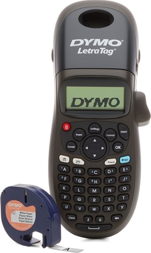 Labelprinter Dymo LetraTag 100H draagbaar abc 12mm zwart