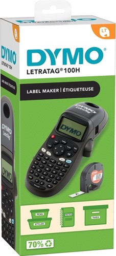 Labelprinter Dymo LetraTag 100H draagbaar abc 12mm zwart-2