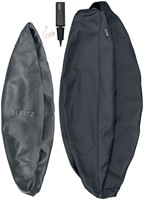 Actieve zitbal Leitz Ergo 55cm anti-rol donkergrijs-11