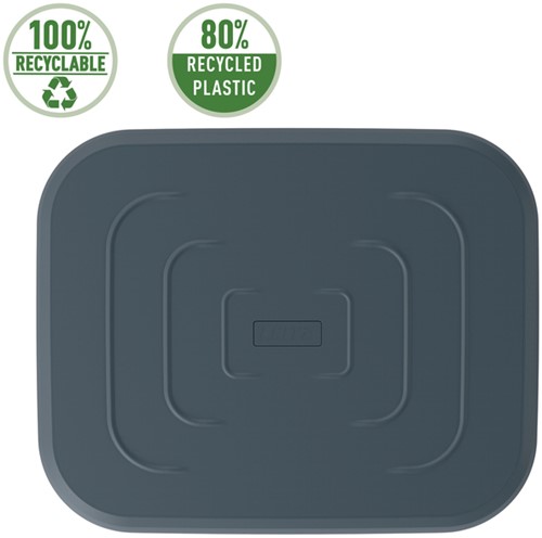 Voetensteun Leitz Ergo verstelbaar gerecycled grijs-2