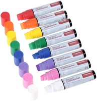 Krijtstift Europel watervast 15mm assorti etui 8 stuks-2