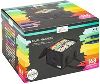 Alcoholmarkers Nassau Arts duopunt set à 168 kleuren