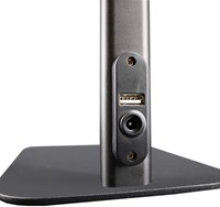 Bureaulamp Unilux Strata base led zwart-3