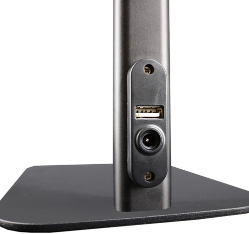 Bureaulamp Unilux Strata base led zwart-3