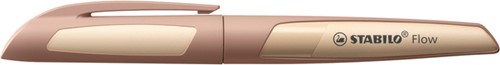Vulpen STABILO Flow medium lichtbruin blister à 1 stuk-3