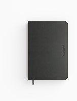 Notitieboek de KEMPEN Ashblack 110x160mm lijn 160 pagina's 90gr zwart