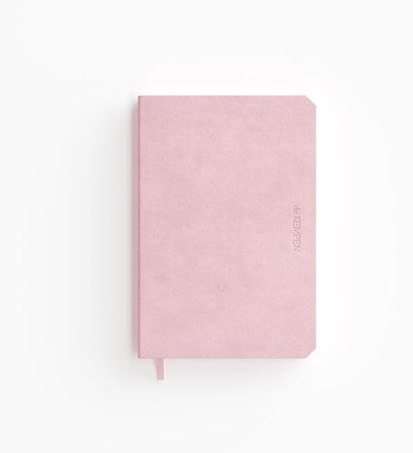 Notitieboek de KEMPEN Brut 110x160mm blanco 160 pagina's 90gr roze