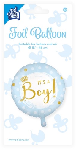 Foil balloon It's a boy!-2