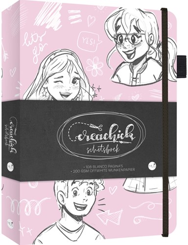 Schetsboek CreaChick  Pink