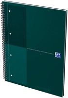 Spiraalblok Oxford International Notebook A4+ lijn 160 pagina's groen-2