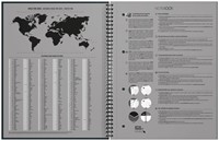 Spiraalblok Oxford International Notebook A4+ lijn 160 pagina's rood-4