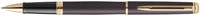 Rollerpen Waterman Hémisphère Fashion Colors metallic black GT fijn