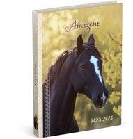 Schoolagenda 25-26 Lannoo Horses 1dag/1pagina geel