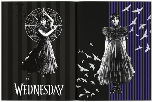 Schoolagenda 25-26 Lannoo Wednesday 1dag/1pagina met inserts zwart-2