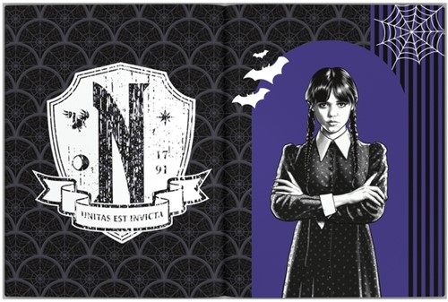 Schoolagenda 25-26 Lannoo Wednesday 1dag/1pagina met inserts zwart-3