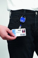 Afrolmechanisme Durable Style met drukknopsluiting blauw 10 stuks-2