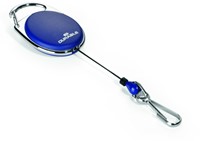 Afrolmechanisme Durable Style met karabijnhaak blauw