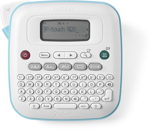 Labelprinter Brother P-touch Btag PT-N20 desktop qwerty 12mm wit