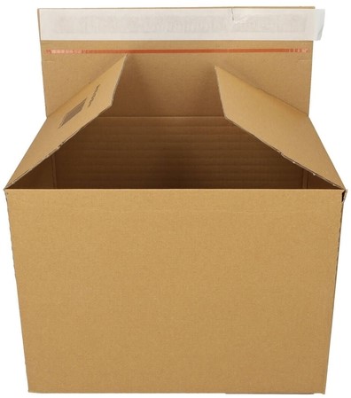 Quickbox IEZZY verstelbare hoogte 304x216x130-220mm B-golf bruin 10 stuks