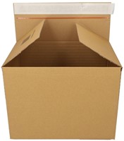 Quickbox IEZZY verstelbare hoogte 460x309x180-300mm B-golf bruin 10 stuks