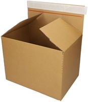 Quickbox IEZZY verstelbare hoogte 460x309x180-300mm B-golf bruin 10st-2