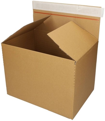 Quickbox IEZZY verstelbare hoogte 229x164x50-115mm B-golf bruin 10st-2