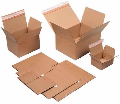 Quickbox IEZZY verstelbare hoogte 229x164x50-115mm B-golf bruin 10st-3