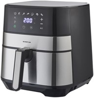 Airfryer Inventum 5 liter zwart/RVS