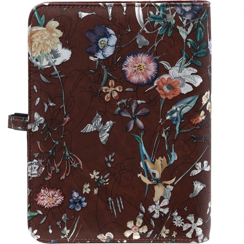 Organizer Kalpa A5 inclusief agenda 2026-2027 7dagen/2pagina's bloemenzee bruin-3