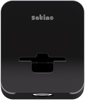 Dameshygiënedispenser Satino FC1 Hyginity FemCare zwart 333443-2