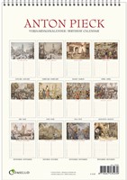 Verjaardagskalender Anton Pieck Zicht op haven A4-3