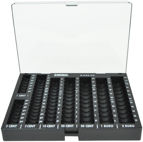Muntgeldsorteerbak Desq met deksel-2