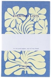 Notitieblok A6 blauw A Journal lijn