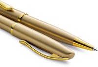 Schrijfset Pelikan Jazz Noble Elegance K36+P36 medium gold-3